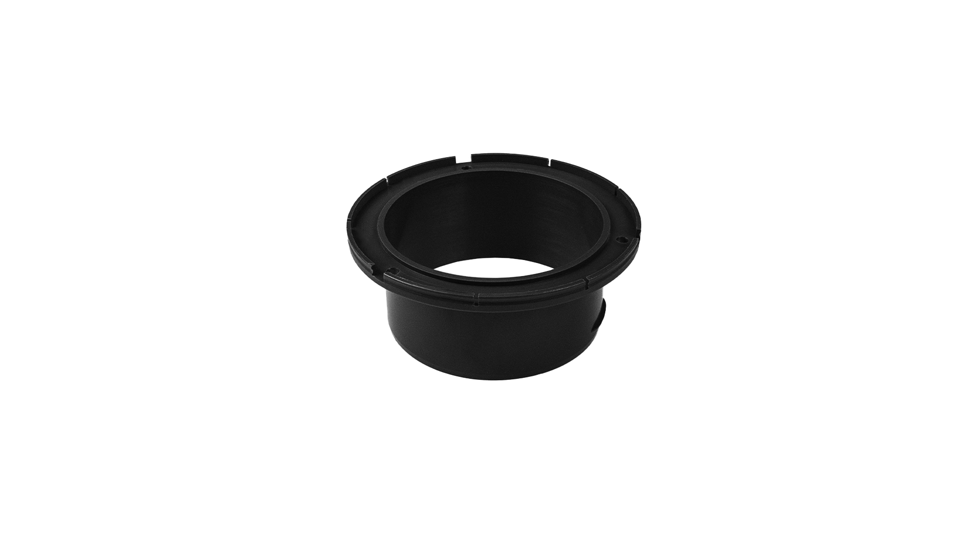 Flange — Ø 90mm / Color: Black